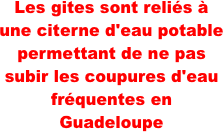 Les gites sont reliés à